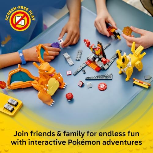 LEGO Pokémon SMART Play: Charizard vs. Jolteon Ultimate Battle 72167