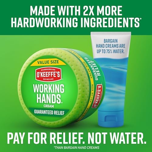 O'Keeffe's Working Hands Cream for Extreme Dryness, 6.8 oz Value Size