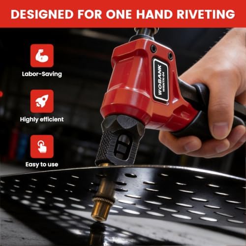 8" Rivet Nut Tool Kit with 160pcs Rivet Nuts & 8 Mandrels