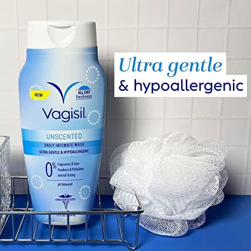 Vagisil Fragrance-Free Feminine Wash, Sensitive Skin, 12 Fl Oz (1 Pack)