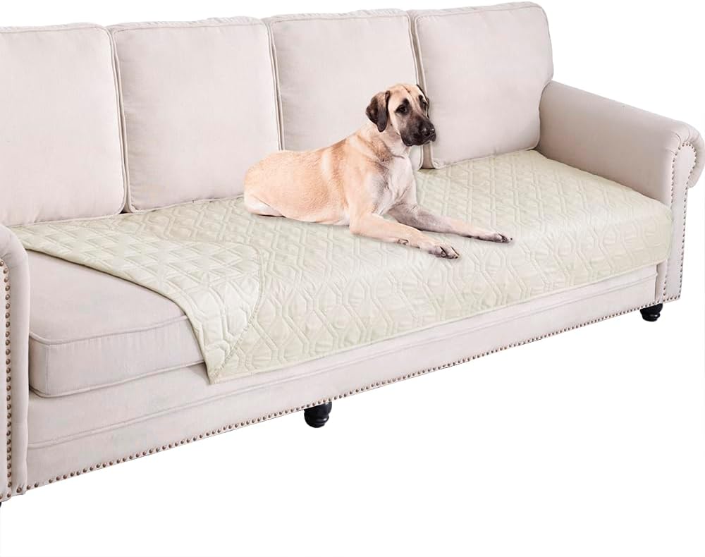 Ameritex Waterproof Dog Bed Blankets Cover for Bed Couch Sofa Reversible