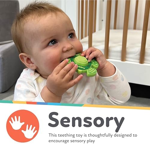 Nuby Teethe N' Pop Sensory Play Teether