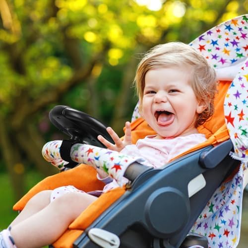 Accmor Stroller Steering Wheel Toy, Steering Wheel for Shopping Carts