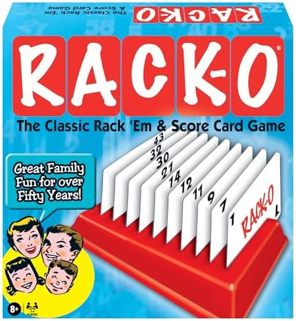 Winning Moves Rack-O Retro Edition, Enjoyed Since the 50's