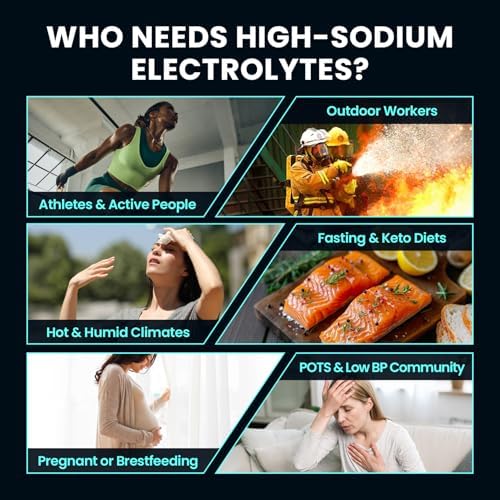 Venture Pal High Sodium Sugar Free Electrolytes Powder Packets, 16 Count