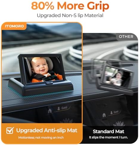 Itomoro Baby Car Camera, Easy Install, 1080p Clear View, Reliable Design