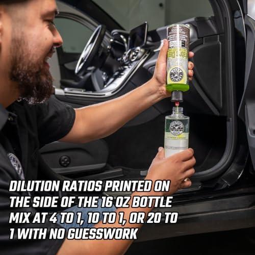 Chemical Guys, Secondary Dilution Bottle with Sprayer Set, 16 oz, 3 Pack