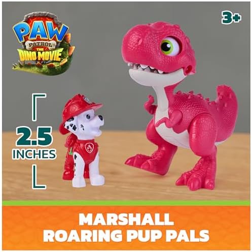 PAW Patrol: The Dino Movie, Marshall Roaring Pup Pals, Dinosaur Pup Duo