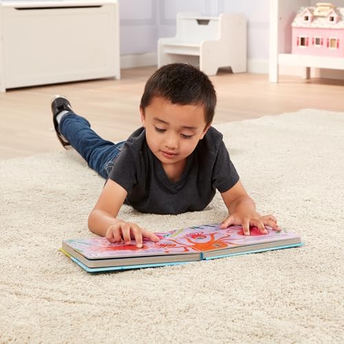 Melissa & Doug Poke-a-Dot! Who’s in the Ocean? Interactive Children's Board Book with Buttons to Pop, Educational Sensory Toy for Toddlers & Preschoolers Ages 3+ - FSC Certified