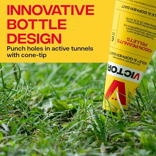 Victor Outdoor Mole & Gopher Poison Peanuts 4-Pack