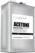 Nanoskin Acetone 1 Gallon – Industrial & Aerospace Grade Solvent Cleaner, Fast-Evaporating Degreaser for Metal, Glass & Composite Surface Prep, Residue-Free Formula for Paint & Adhesive Removal