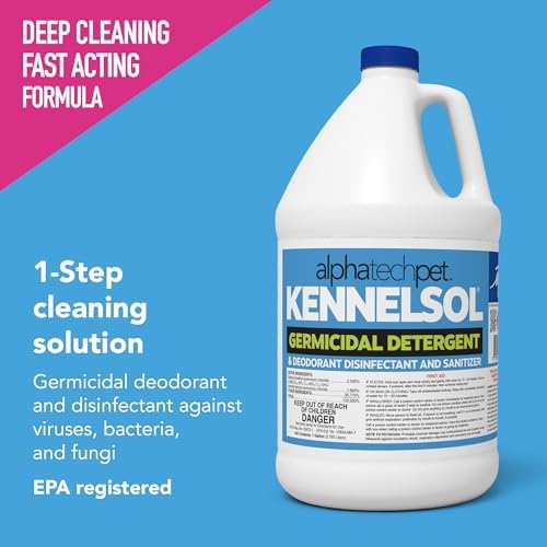 ATP KennelSol Disinfectant & Cleaner for Kennels, 1 Gallon, 1 ct