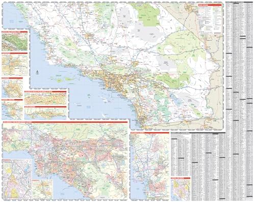 Rand McNally Easy to Read: California State Map