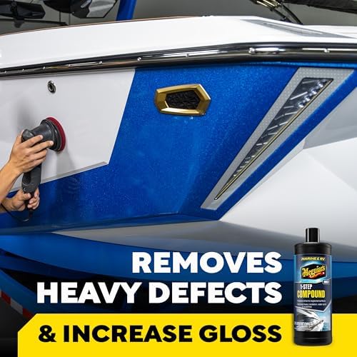 Meguiar's M67 Marine/RV One-Step Compound, 32oz