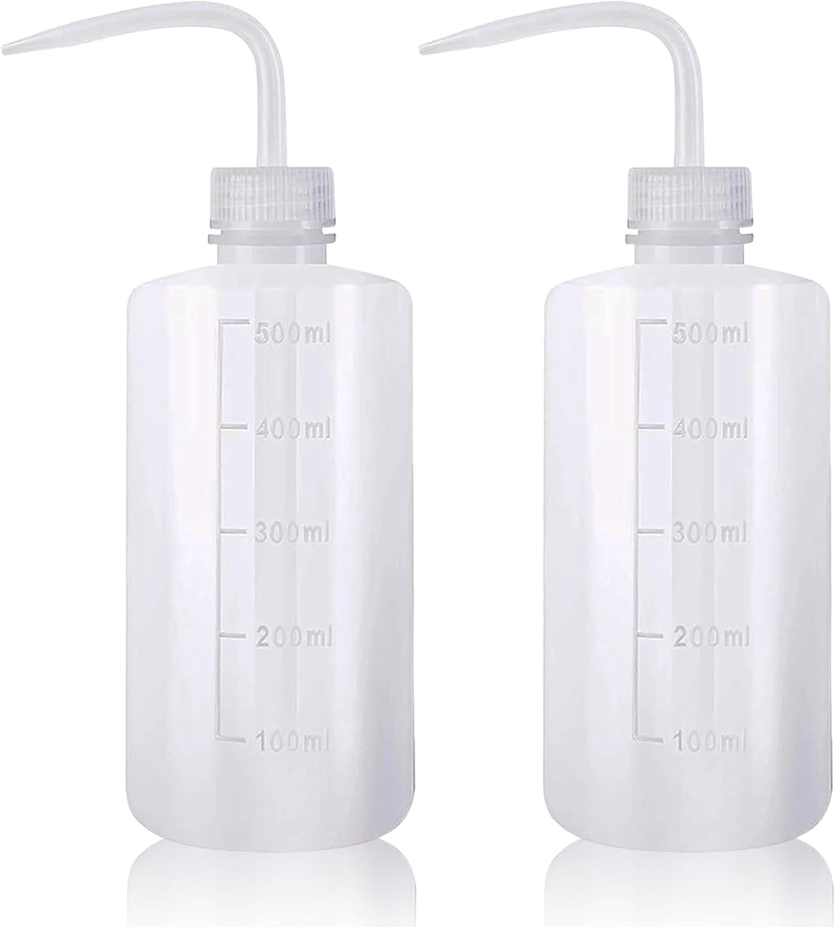 Squeeze Bottles 2-Pack (500ml/16.9oz) Heavy-Duty Squirt Bottle