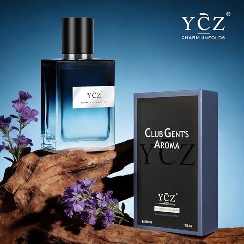 Ycz Club Gentleman's Aroma Eau de Parfum for Men, 1.7 Fl Oz