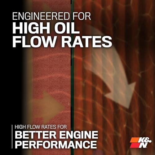 K&N Motorcycle Oil Filter: High Performance, Premium, KN-138