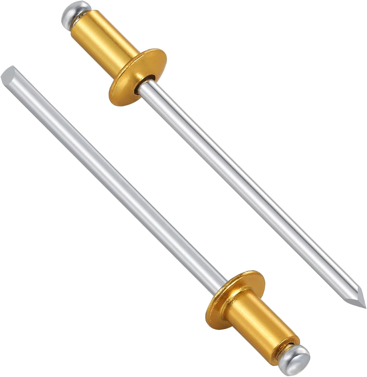 Wensilon (250Pcs) 3/16"x1/2" Aluminum blind pro Rivets,Aluminum Grip and Steel Mandrel