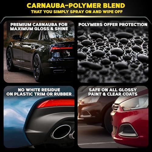 Meguiar's Gold Class Carnauba Quik Wax, 16 Oz