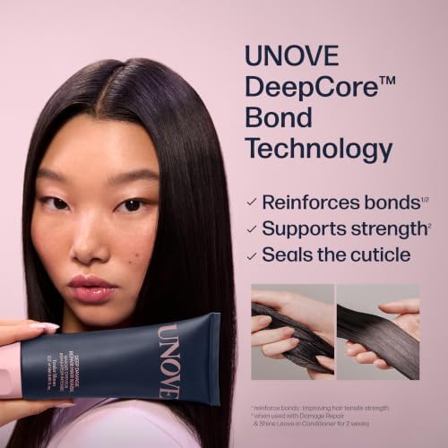 UNOVE Deep Damage Treatment Ex - Protein Hair Treatment & Hair Mask for Damaged Hair | Deep Conditioning & Keratin Hair Mask for Dry, Frizzy Hair | Korean Hair Care