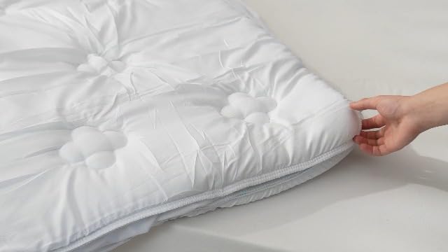 Hansleep Twin XL Mattress Topper College Dorm Memory Foam Soft Mattress Pad