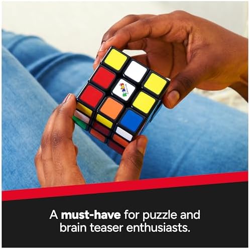 Rubik's Cube The Original 3x3 Puzzle Cube & Brain Teaser Fidget Toy
