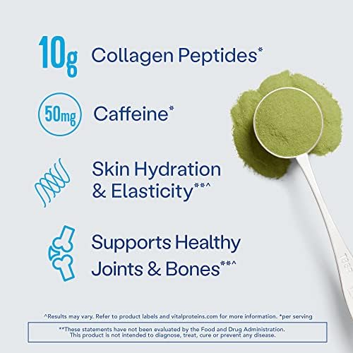Vital Proteins Matcha Collagen Peptides Powder, 10.5oz