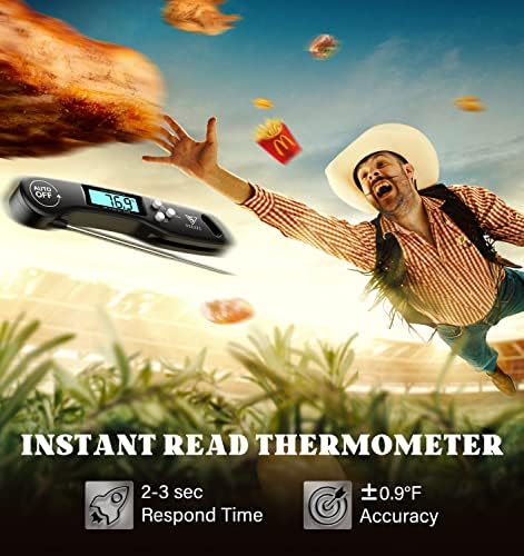 DOQAUS Meat Thermometer Digital – Instant Read Food Thermometer for Cooking