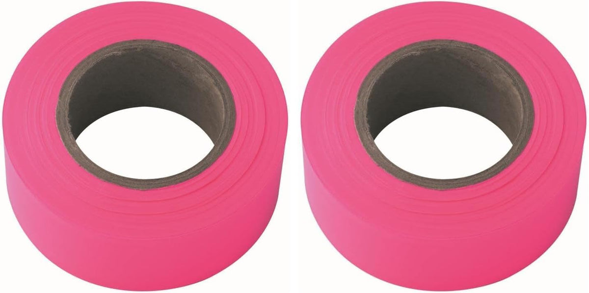 IRWIN Tools Strait-Line Flagging Tape, 150-foot, Glo-Pink (65603)