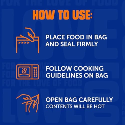 Ziploc Zip 'n Steam Food Storage Cartons for Meal Prep, Healthy Meals in Minutes, Microwave Safe, 10 Count