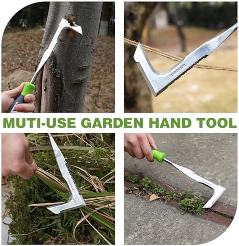 WORKPRO Crack Weeder, 12" Stainless Steel Crevice Weeding Tool