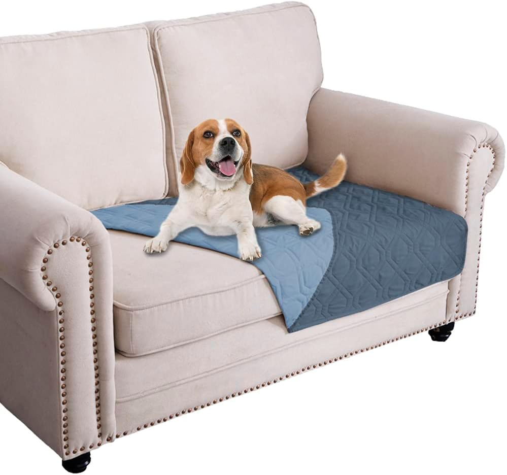Ameritex Waterproof Dog Bed Blankets Cover for Bed Couch Sofa Reversible