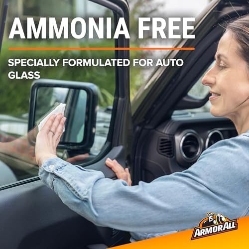 Armor All Car Glass Wipes, Auto Glass Cleaner, 90 Count