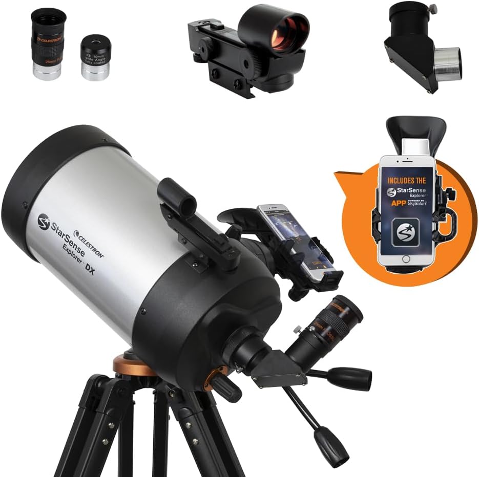 Celestron StarSense Explorer DX 130AZ Smartphone Guided Newtonian Telescope