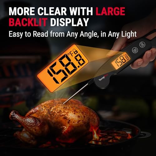 TempPro TempSwift 1 Sec Digital Meat Thermometer Instant Read Thermometer