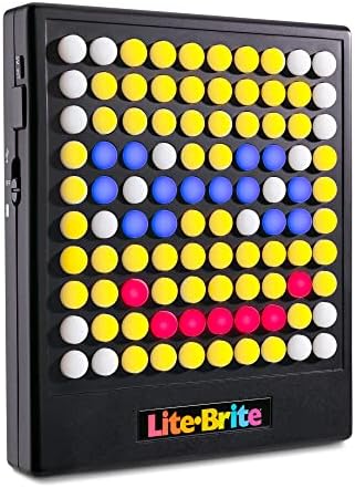 Lite-Brite Touch - Create, Play and Animate - Light Up Portable Stem Sensory Learning Toy, Creative Art Stem Toy for Girls, Boys, Unisex, Toddler, Holiday, Birthday, Gift, Ages 6+
