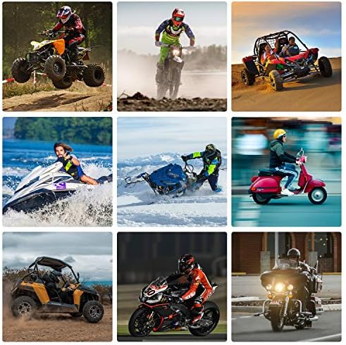 ExpertPower YTX14-BS ATV Battery - 220 CCA AGM Motorcycle Battery 12V 14Ah 10Hr ETX14-BS, UTV, Scooter, Snowmobile, 4 Wheeler Powersports Batteries, Fourtrax 300, Rancher 420, Pioneer 500-700-1000