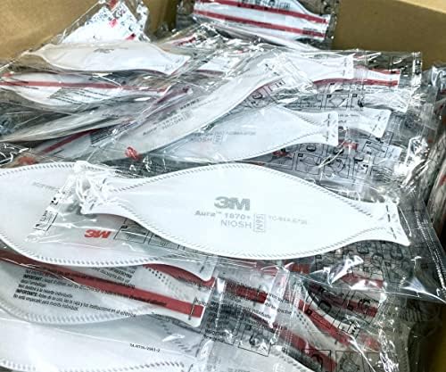 3M- Aura 1870+ Niosh Certified - Pack of 20, White