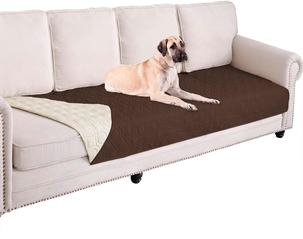 Ameritex Waterproof Dog Bed Blankets Cover for Bed Couch Sofa Reversible