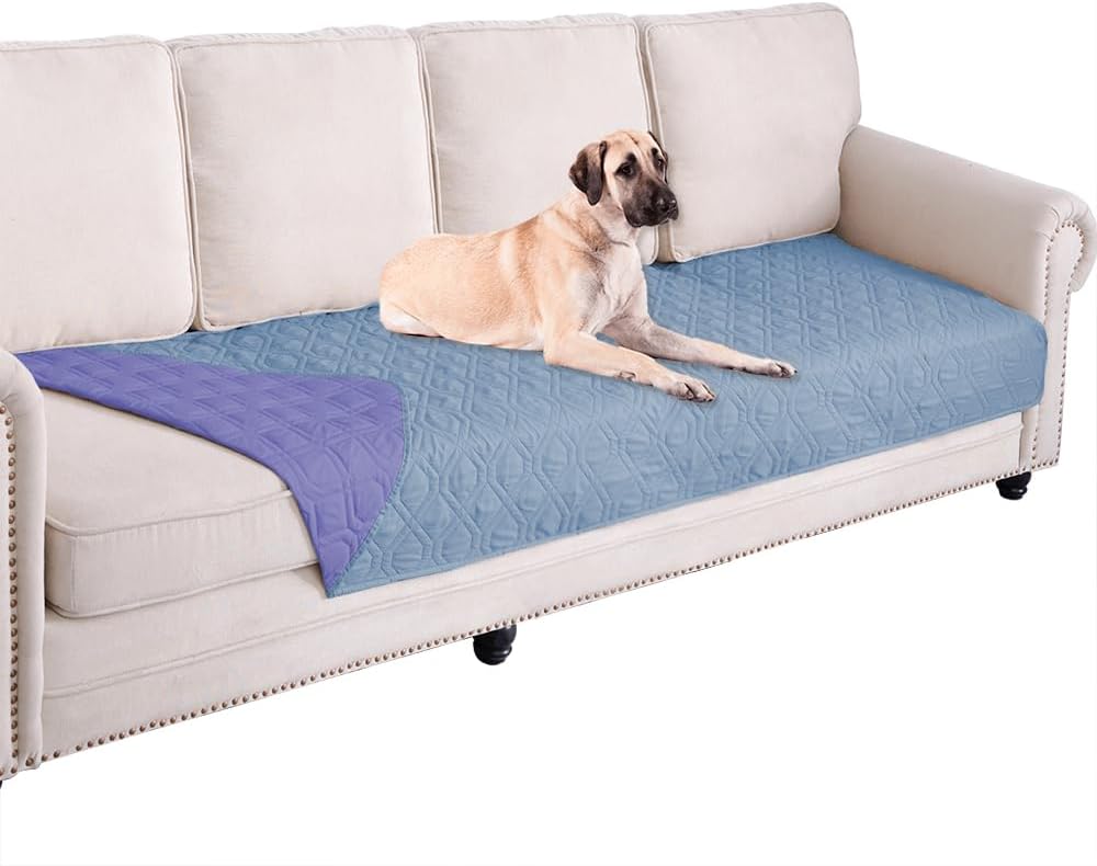 Ameritex Waterproof Dog Bed Blankets Cover for Bed Couch Sofa Reversible