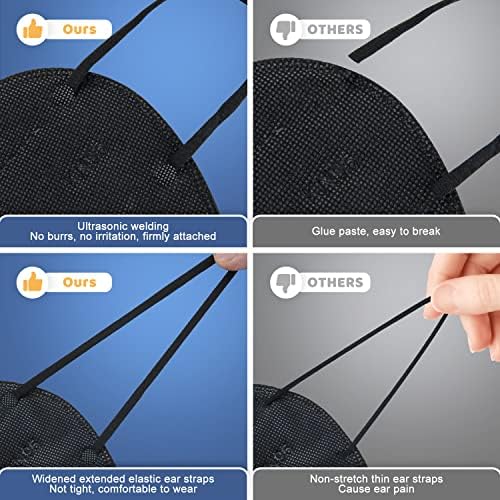 KN95 Face Mask 60 Pack,Individually Wrapped 5-Layer face Masks,Filter Efficiency≥95%