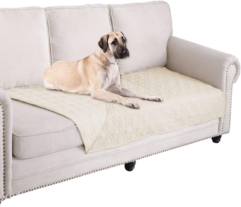 Ameritex Waterproof Dog Bed Blankets Cover for Bed Couch Sofa Reversible
