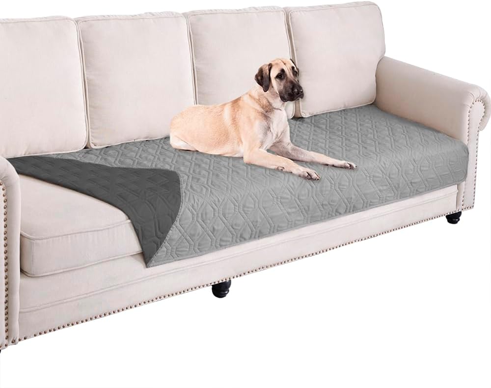 Ameritex Waterproof Dog Bed Blankets Cover for Bed Couch Sofa Reversible