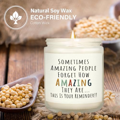 Craftique Gifts for Women, Birthday Gifts for Women- You're Amazing Candle