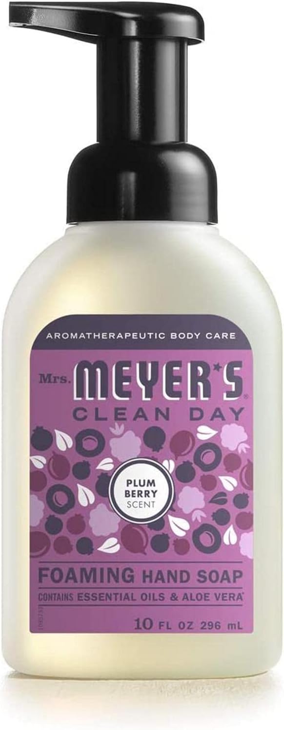 MRS. MEYER'S CLEAN DAY Foaming Hand Soap, Rainwater Scent, 10 fl oz