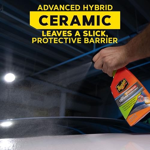 Meguiar's Hybrid Ceramic Waterless Wash and Wax, 24 Oz
