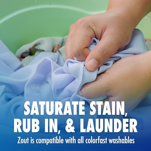 Zout Laundry Stain Remover, Blood, Grass, Sauces & Oil Stains, 12 oz