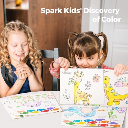 Jar Melo Paint with Water Books for Toddlers, Animals