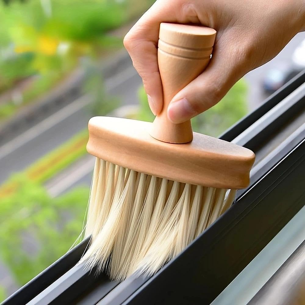 1Pc Multi-use Plastic Brush for Window Groove, Kitchen & Bathroom Cleaning