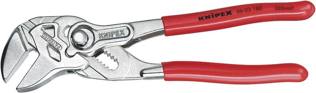 KNIPEX Tools - Pliers Wrench, Black Finish (8601180), 7 1/4-Inch, Black Finish